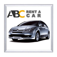 SNAP OPEN POSTER GRIP FRAMES 10x12 (SHOWN in SILVER)