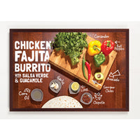 15" x 22" WOOD PICTURE FRAME in LANDSCAPE ORIENTATION (SHOWN IN RICH WALNUT WOOD FINISH)