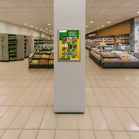 27 x 41 Poster Snap Frames | 1 1/4" Profile | "SwingSnap" Fast Change Aluminum Snap Open Frame