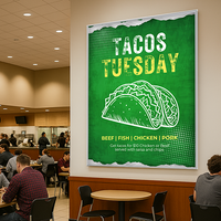 Extra Large Snap Open Frame 40x60 Poster Snap Frames 1 1/4" Wide Mitered with 9 Aluminum Finishes