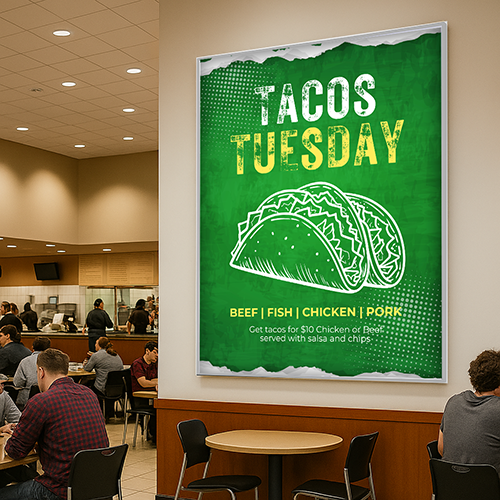 Extra Large Snap Open Frame 40x60 Poster Snap Frames 1 1/4" Wide Mitered with 9 Aluminum Finishes