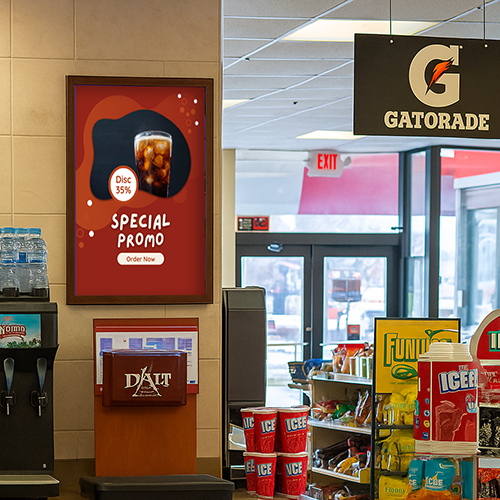 Wood Framed SwingSnap Poster Snap Frames for Mounted Graphics on 1/8", 3/16", 1/4" Thick Boards 35+ Sizes + Custom Sizes