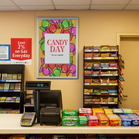 SwingSnap Fast Change Poster Snap Frames with 1 5/8" Wide Aluminum Profile + Mitered Corners, 35+ Sizes