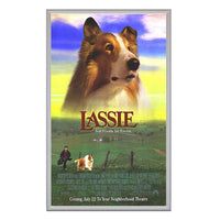 SNAP OPEN POSTER GRIP FRAMES 24x36 (SHOWN in SILVER)