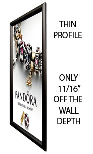 8.5" x 14" Quick Poster Snap Frames with Security Tool