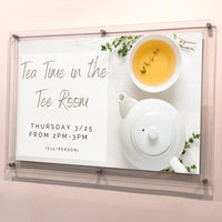 23 x 17 Standoff Hardware with Clear Acrylic Window