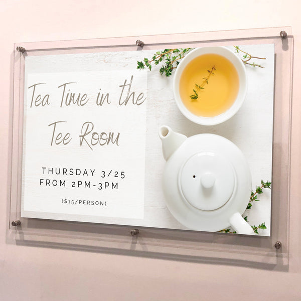 23 x 17 Standoff Hardware with Clear Acrylic Window