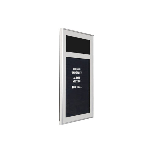 SwingFrame Designer Metal Letter Board Enclosed with Free Personalized Message Header