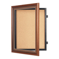 Wood Framed Designer Bulletin Board SwingFrames 25+ Sizes