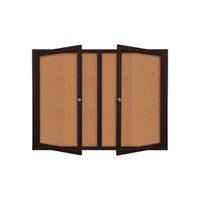 LOCKABLE DOORS ARE MOUNTED ONFULL LENGTH PIANO HINGES (TWO KEYS INCLUDED)