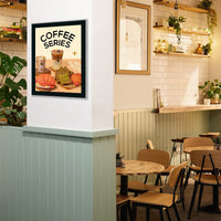 24x48 Poster Frame | SwingFrame Classic Swing Open Poster Display Frame with Matboard