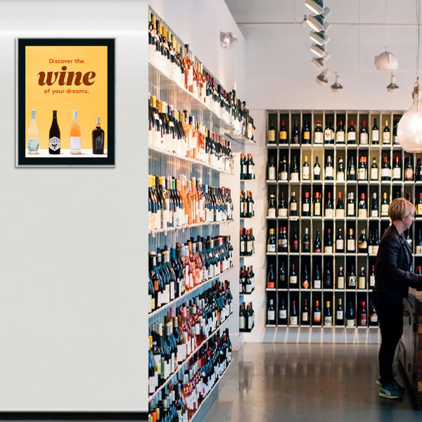 20x20 Poster Frame (Colorful Classic Poster Display SwingFrame)