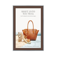 SwingFrame 27x40 Poster Frame | Swing Open, Quick Change Colorful Classic Display with 1" Wide Metal Frame Profile