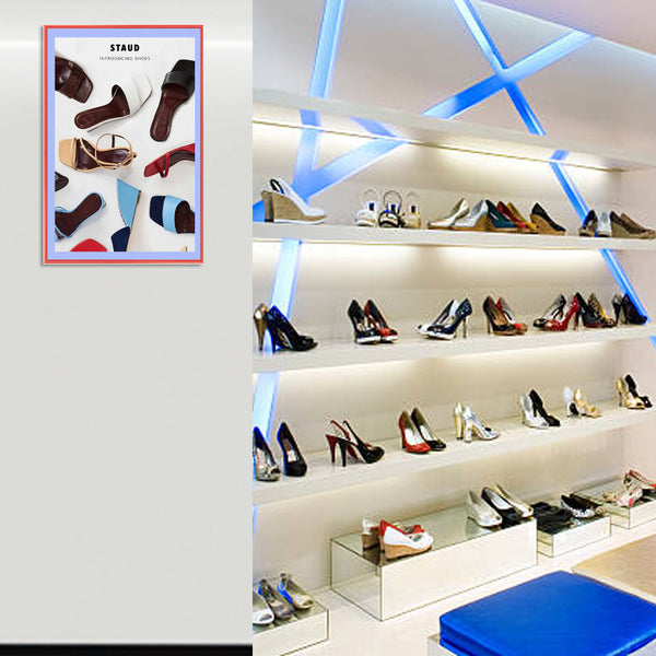 36x36 Poster Frame (Colorful Classic Poster Display SwingFrame)