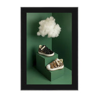 36x36 Poster Frame (Colorful Classic Poster Display SwingFrame)