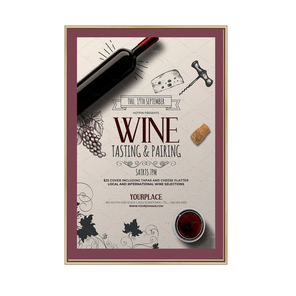 Colorful Classic SwingFrame 36x48 Poster Frames | Large Poster Displays