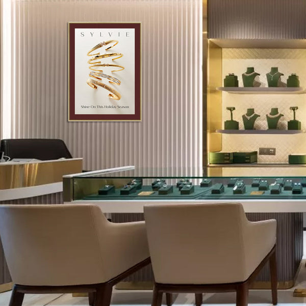 22x34 Poster Frame (Colorful Classic Poster Display SwingFrame)