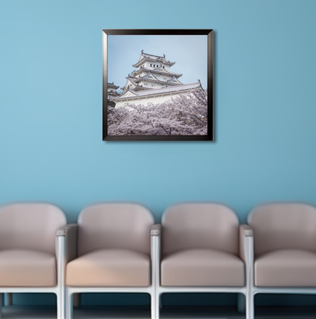 18x18 Poster Frame (SwingFrame Carbon Steel Poster Display)