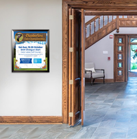 20x24 Poster Frame (SwingFrame Carbon Steel Poster Display)