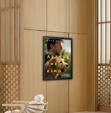 SwingFrame 27x39 Movie Poster Frame | Quick Change, Swing Open Metal Frame