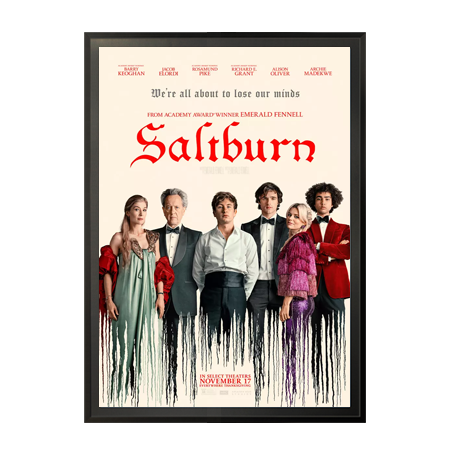 27x40 Movie Poster Frame | Metal Framed, Swing Open Poster Display SwingFrame in 5 Metal Finishes