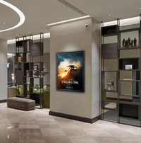 30x40 Metal Frame Movie Poster Display SwingFrames