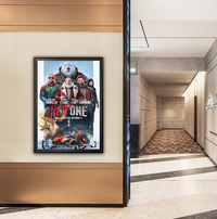 36x48 Metal Frame Movie Poster Display SwingFrames