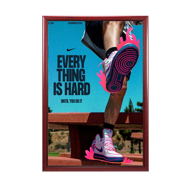 10x20 Wood Frame (353) Poster Display SwingFrames