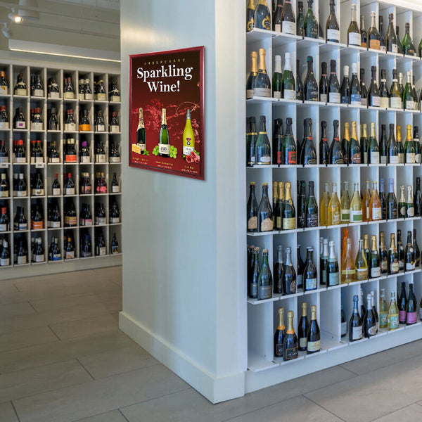 12x18 Wood Frame (353) Poster Display SwingFrames