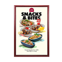 15x22 Wood Frame (353) Poster Display SwingFrames