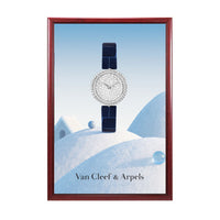 18x18 Wood Frame (353) Poster Display SwingFrames