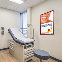 24x30 Wood Frame (353) Poster Display SwingFrames