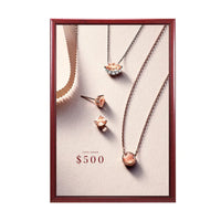 24x30 Wood Frame (353) Poster Display SwingFrames