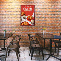 24x36 Wood Frame (353) Poster Display SwingFrames