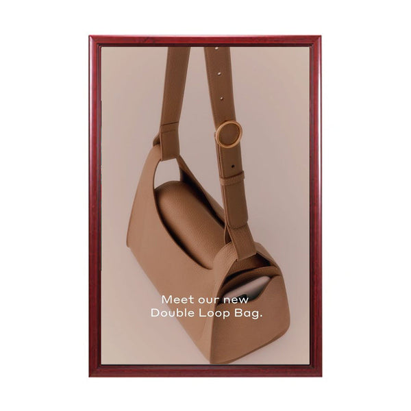 27x39 Wood Frame (353) Poster Display SwingFrames