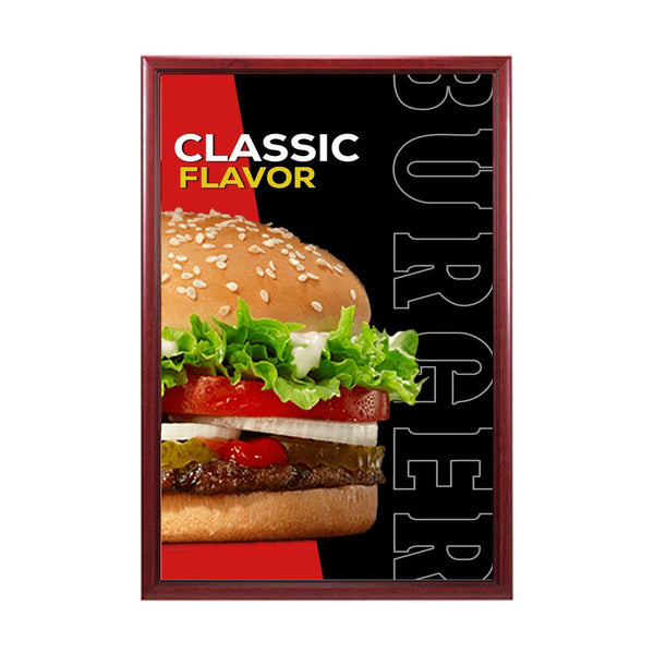 27x40 Wood Frame (353) Poster Display SwingFrames