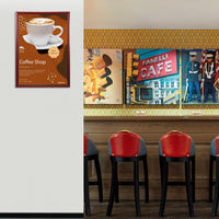 27x41 Wood Frame (353) Poster Display SwingFrames