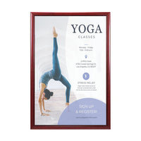 30x40 Wood Frame (353) Poster Display SwingFrames