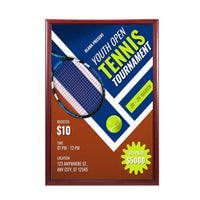 36x36 Wood Frame (353) Poster Display SwingFrames