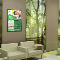 36x42 Wood Frame (353) Poster Display SwingFrames