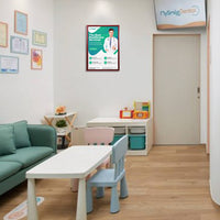 8.5x11 Wood Frame (353) Poster Display SwingFrames