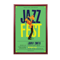 9x12 Wood Frame (353) Poster Display SwingFrames