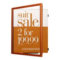 SwingFrame 18x24 Wood Poster Display with #361 Frame Profile