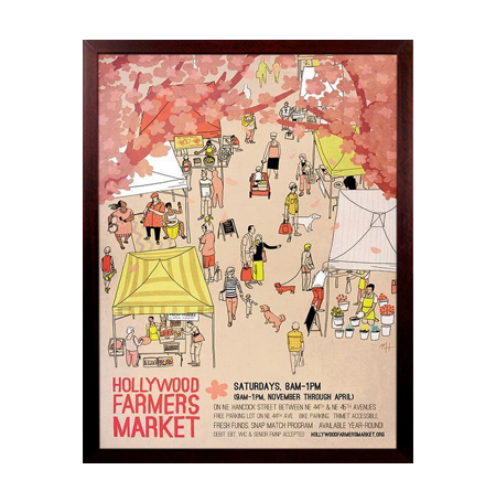 20 x 24 Frames for Posters | Bold SwingFrame Wood Profile #362