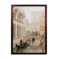 SwingFrame 24 x 36 Frame for Posters with Swing Open Bold Wide Wood #362 Poster Frame Profile