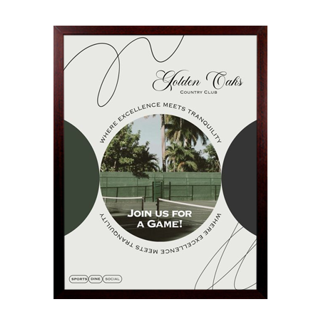 30 x 40 Frames for Posters Wood (362) SwingFrame