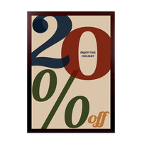 8 x 10 Frames for Posters Wood (362) SwingFrame