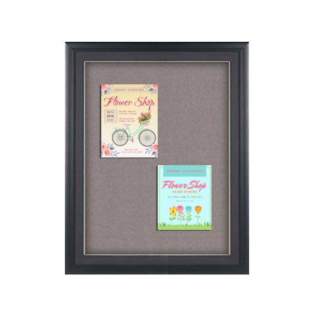 Wood Framed Designer Bulletin Board SwingFrames 25+ Sizes