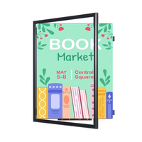 36x36 Poster Frame (SwingFrame Wide-Face Poster Display)
