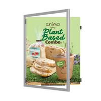 36x48 Poster Frame | SwingFrame Wide-Face Poster Display